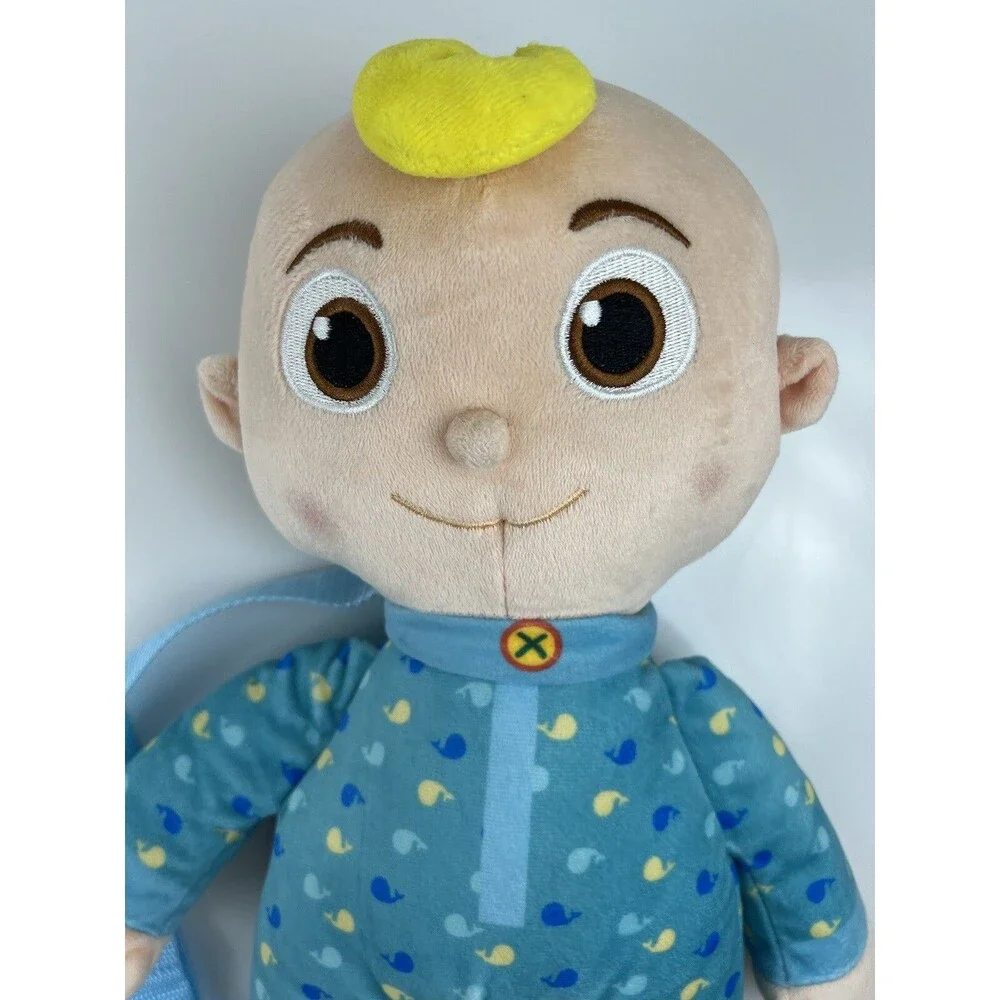 Cocomelon Plush JJ Doll Backpack Children’s Bag Adjustable Straps Stuffed Toy